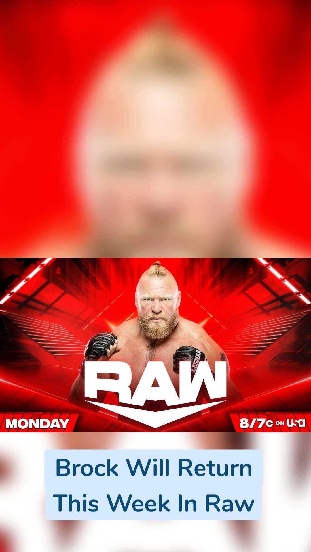 Brock Will Return This Week In Raw